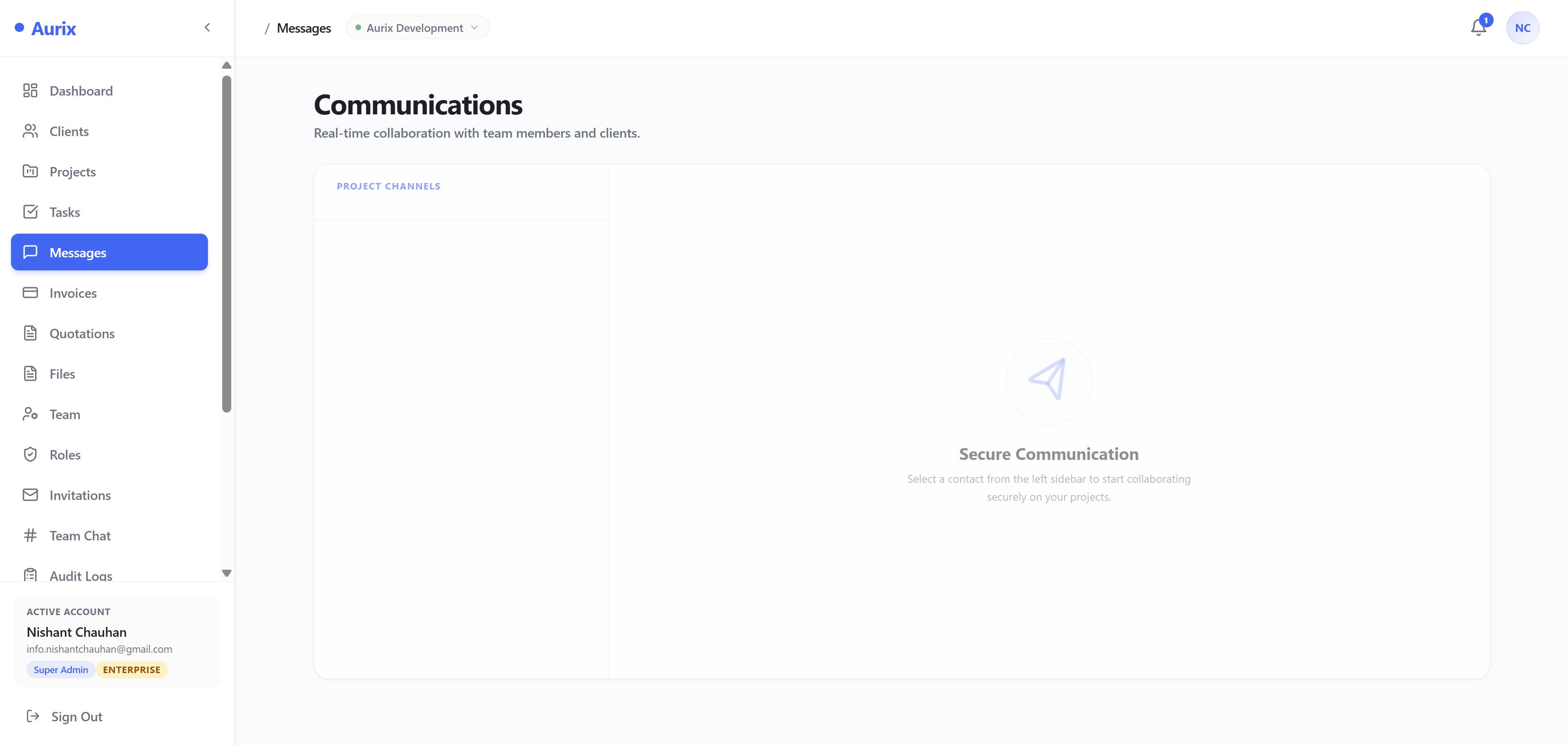 Unified communication hub